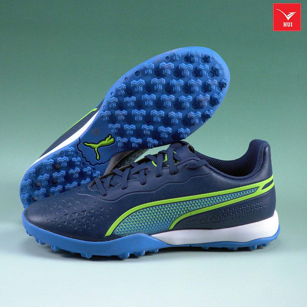 Giày đá bóng PUMA KING MATCH TT - 107260-02 - XANH NAVY