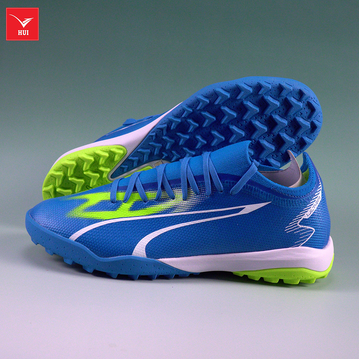 Giày đá bóng PUMA ULTRA MATCH TT - 107521-03 - XANH/TRẮNG