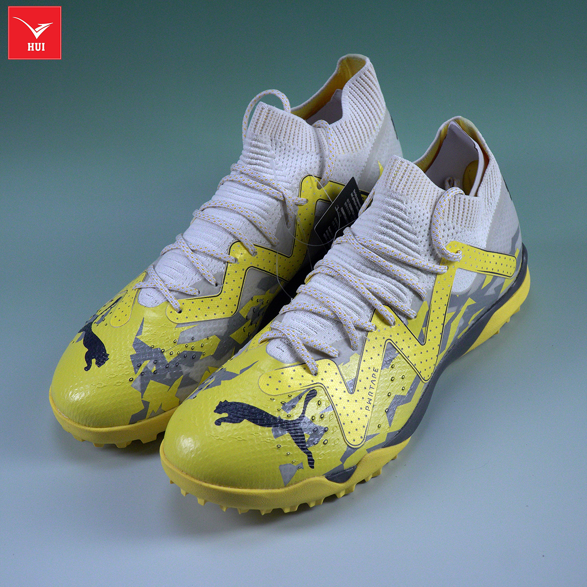 Giày đá bóng PUMA FUTURE ULTIMATE CAGE - 107364-04 - VÀNG/XÁM