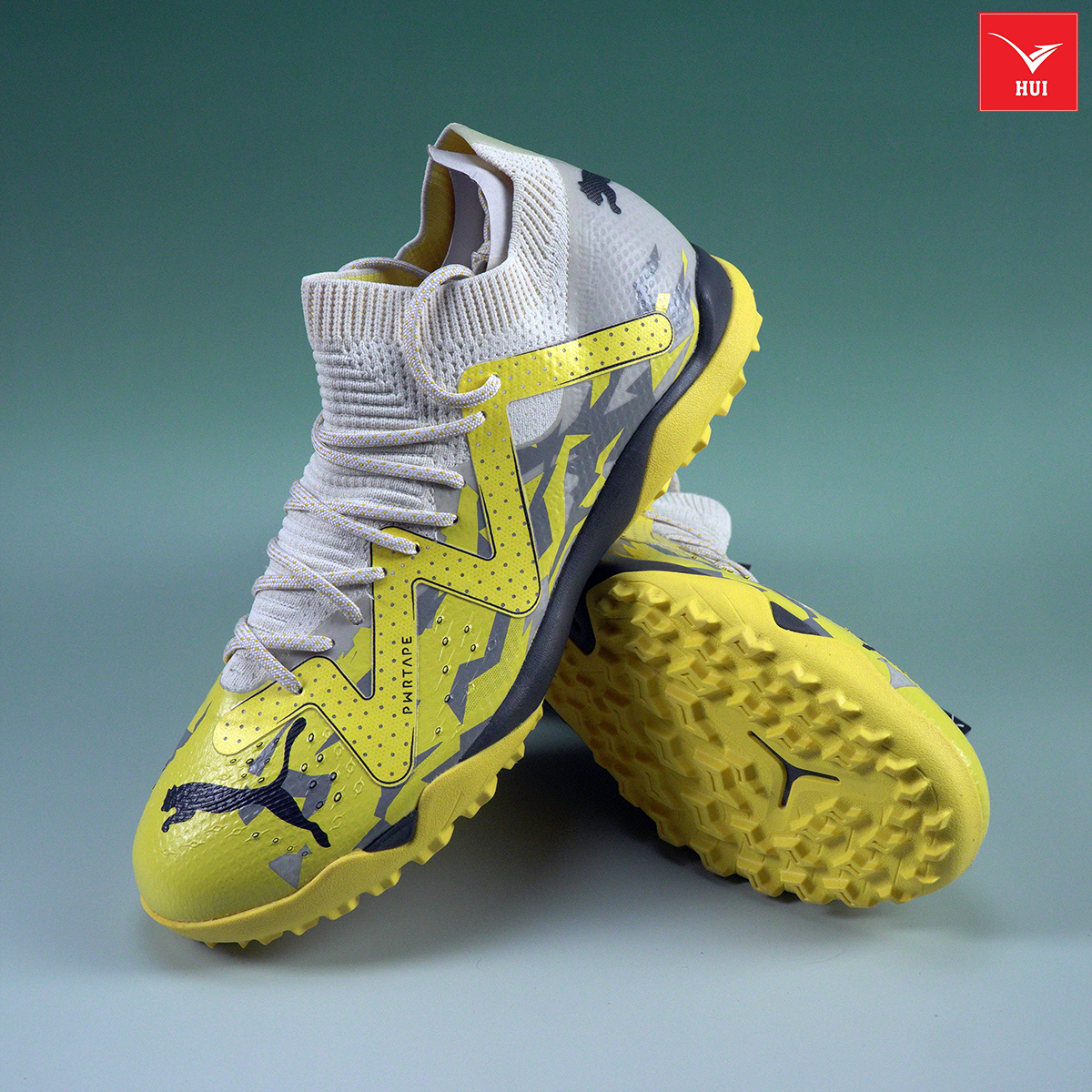 Giày đá bóng PUMA FUTURE ULTIMATE CAGE - 107364-04 - VÀNG/XÁM