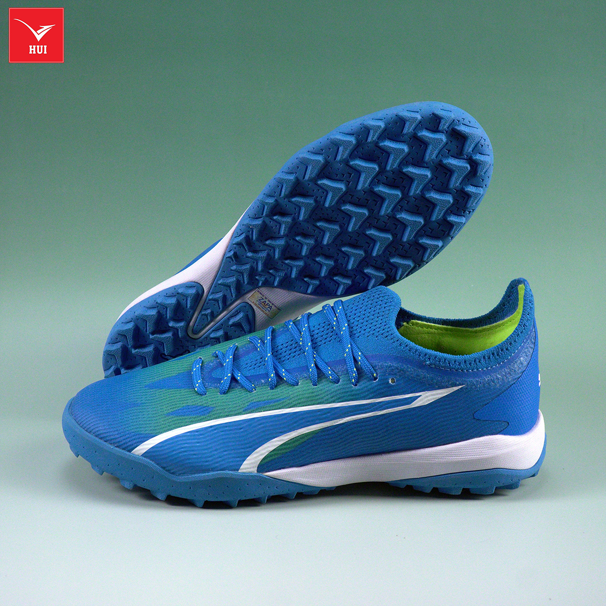 Giày đá bóng PUMA ULTRA ULTIMATE CAGE - 107502-03 - XANH/TRẮNG