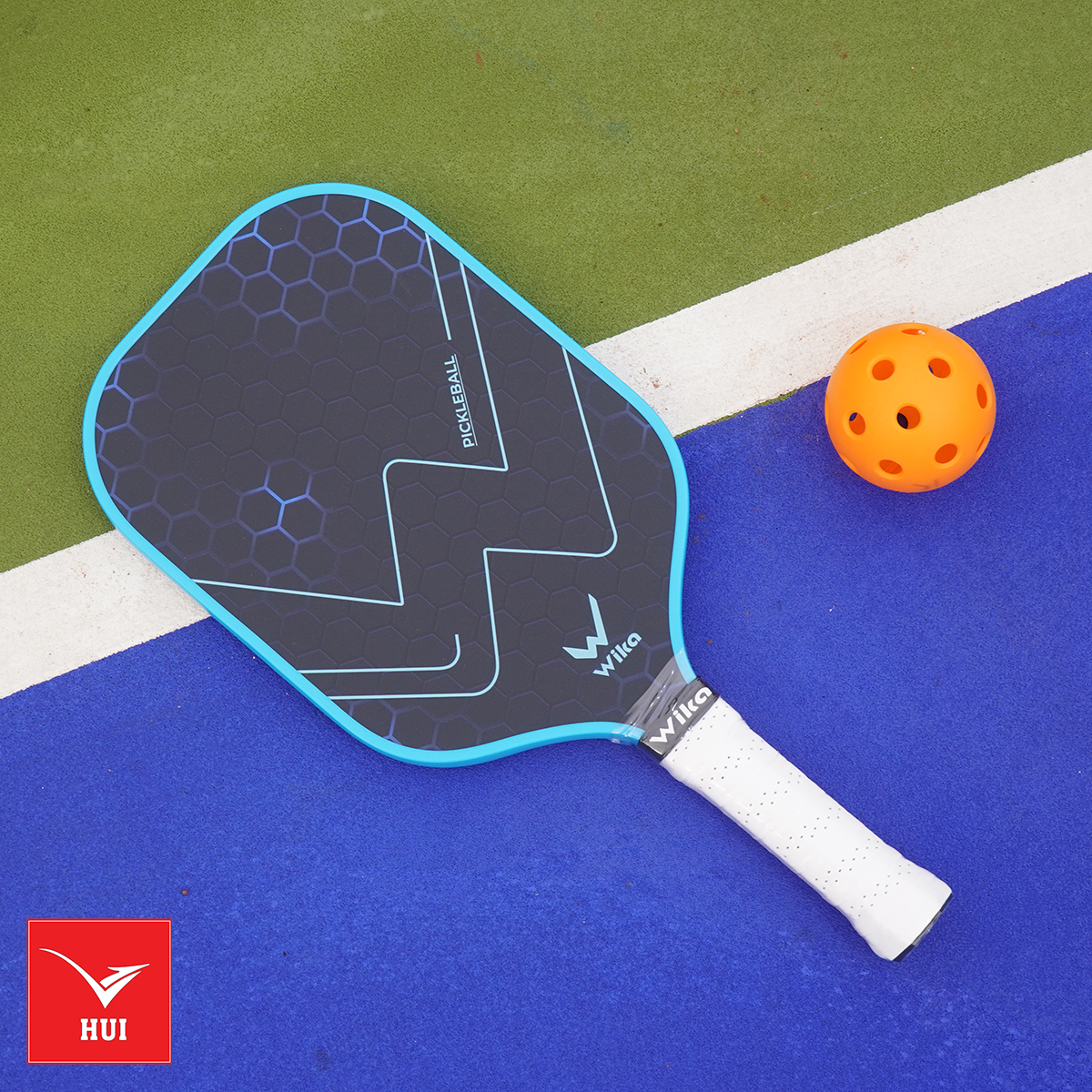 Vợt Pickleball Wika Vigor Full Carbon - chiều dày 14 mm
