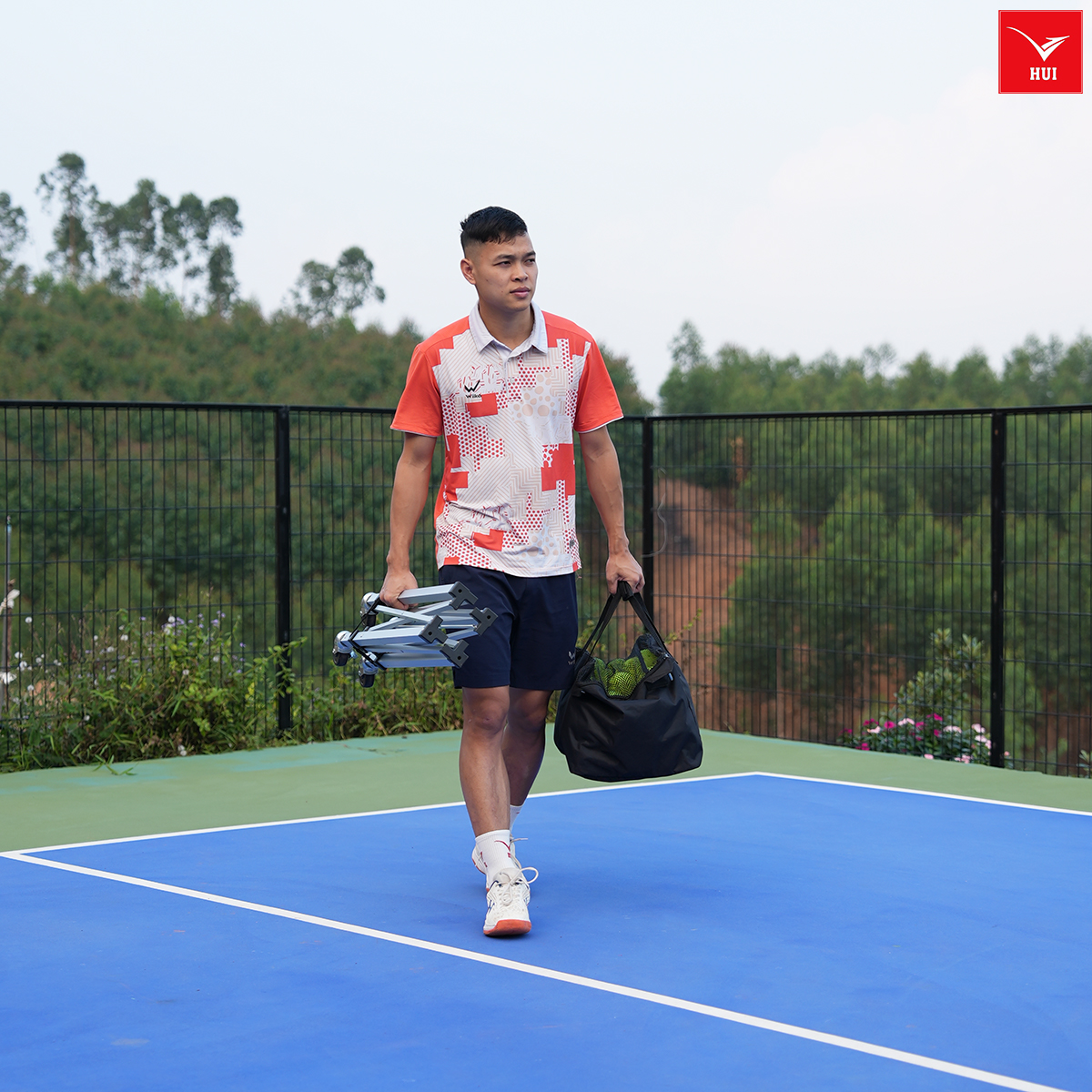 Xe đựng bóng tập luyện Pickleball