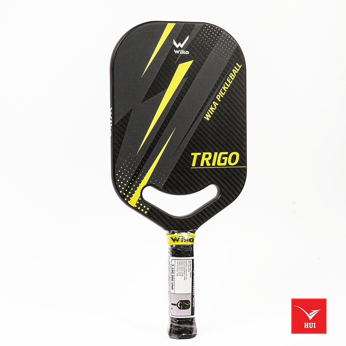 VỢT PICKLEBALL TRIGO mặt carbon 3K T1000 cao cấp siêu nhám - Full viền carbon dày 16mm