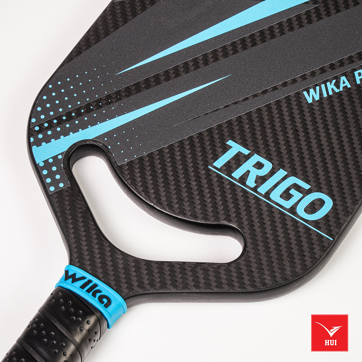 VỢT PICKLEBALL TRIGO mặt carbon 3K T1000 cao cấp siêu nhám - Full viền carbon dày 16mm