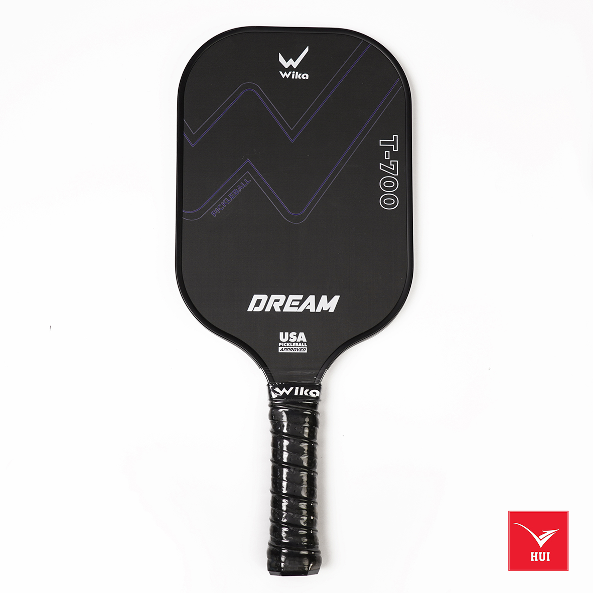 Vợt Pickleball Wika Dream - Carbon Fiber T700 cao cấp siêu nhám lõi tổ ong