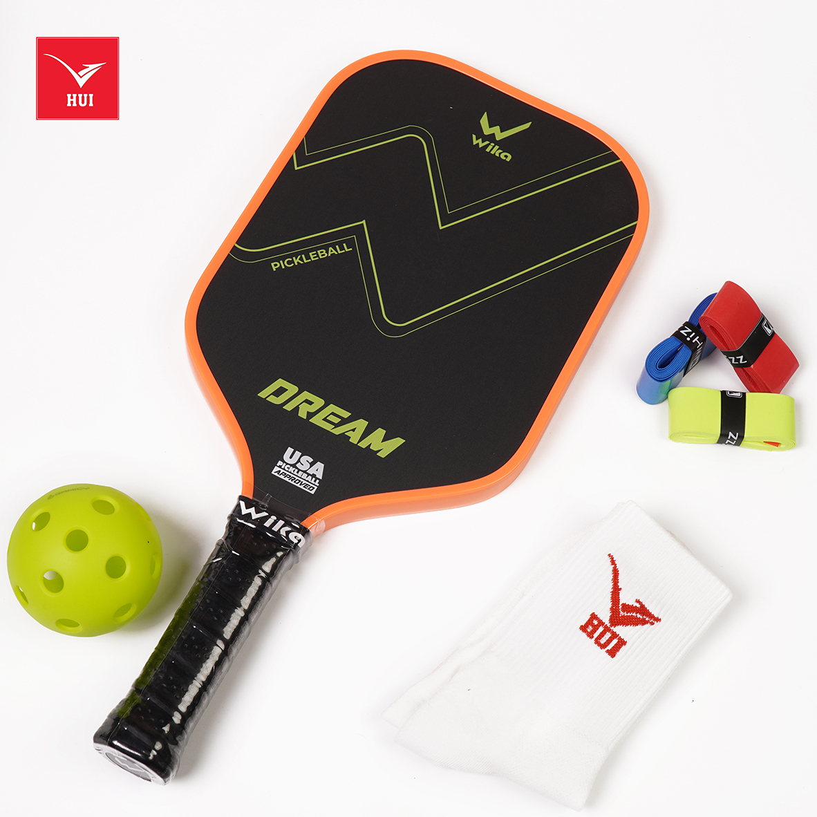 Vợt Pickleball Wika Dream - Carbon Fiber T700 cao cấp siêu nhám lõi tổ ong