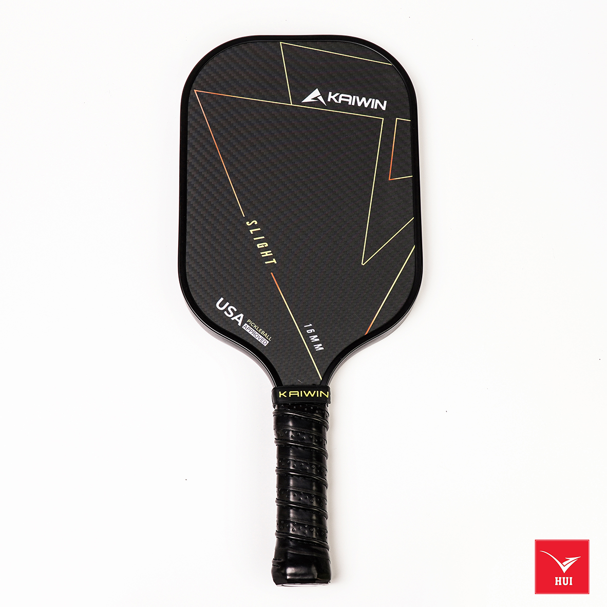 Vợt Pickleball Kaiwin Slight mặt vợt Carbon T1000 cao cấp, siêu nhám, siêu cứng đạt tiêu chuẩn USPA