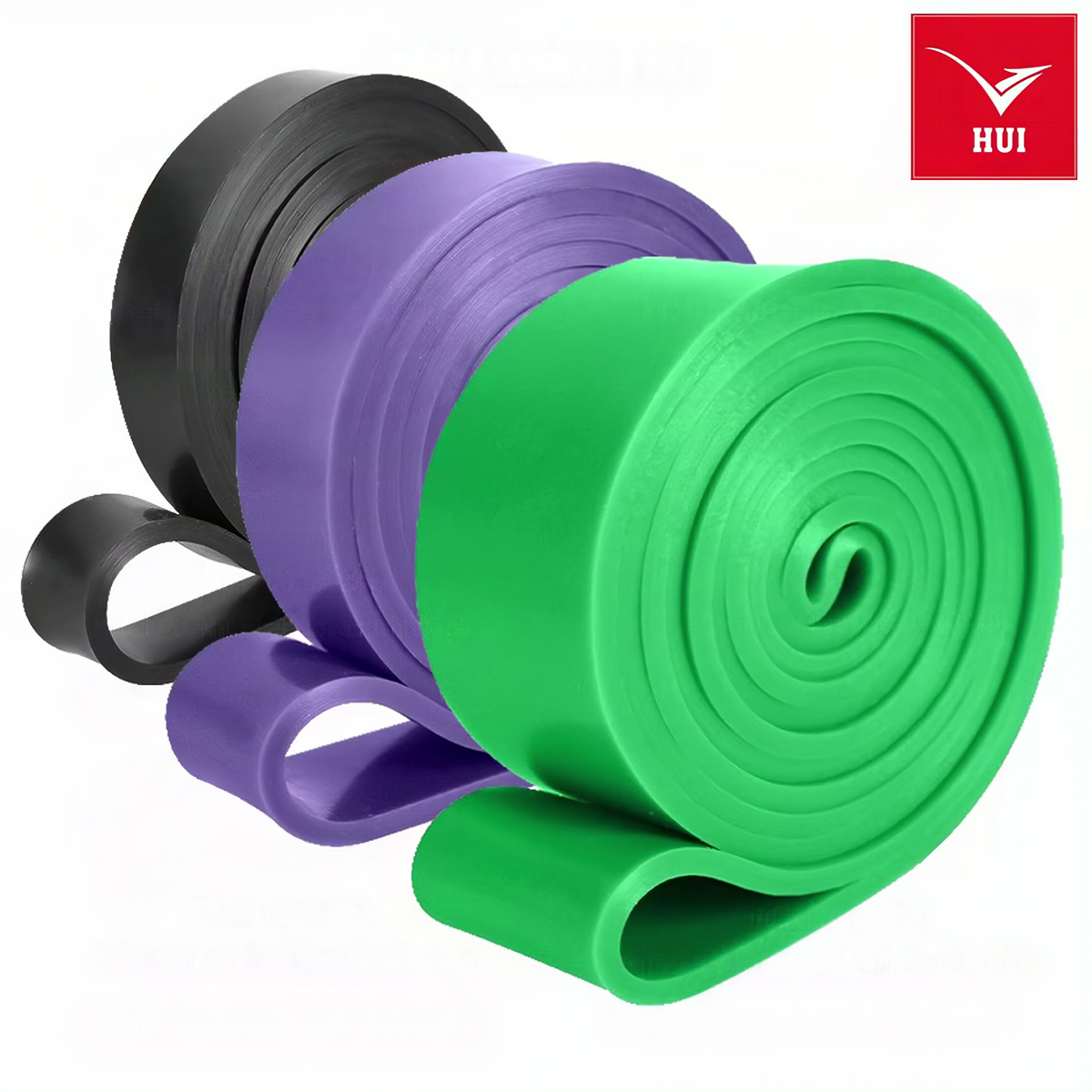 Dây kháng lực GYM Power band cao su đàn hồi thể thao đa năng, tập toàn thân, tập tay, chân, đùi mông vai