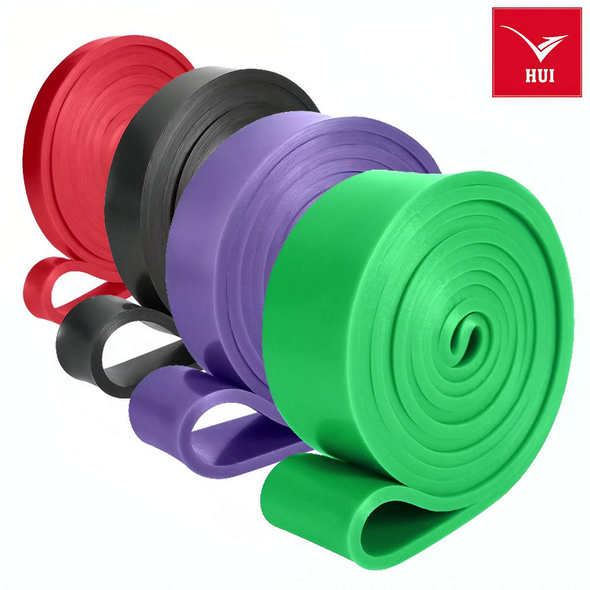 Dây kháng lực GYM Power band cao su đàn hồi thể thao đa năng, tập toàn thân, tập tay, chân, đùi mông vai