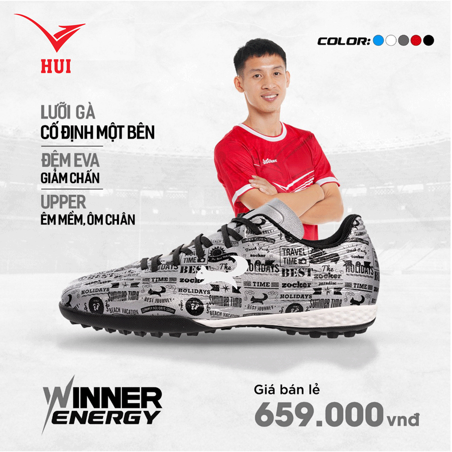 Giày bóng đá Zocker Winner Energy