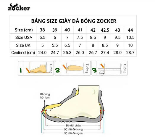 Giày bóng đá Zocker Pioneer