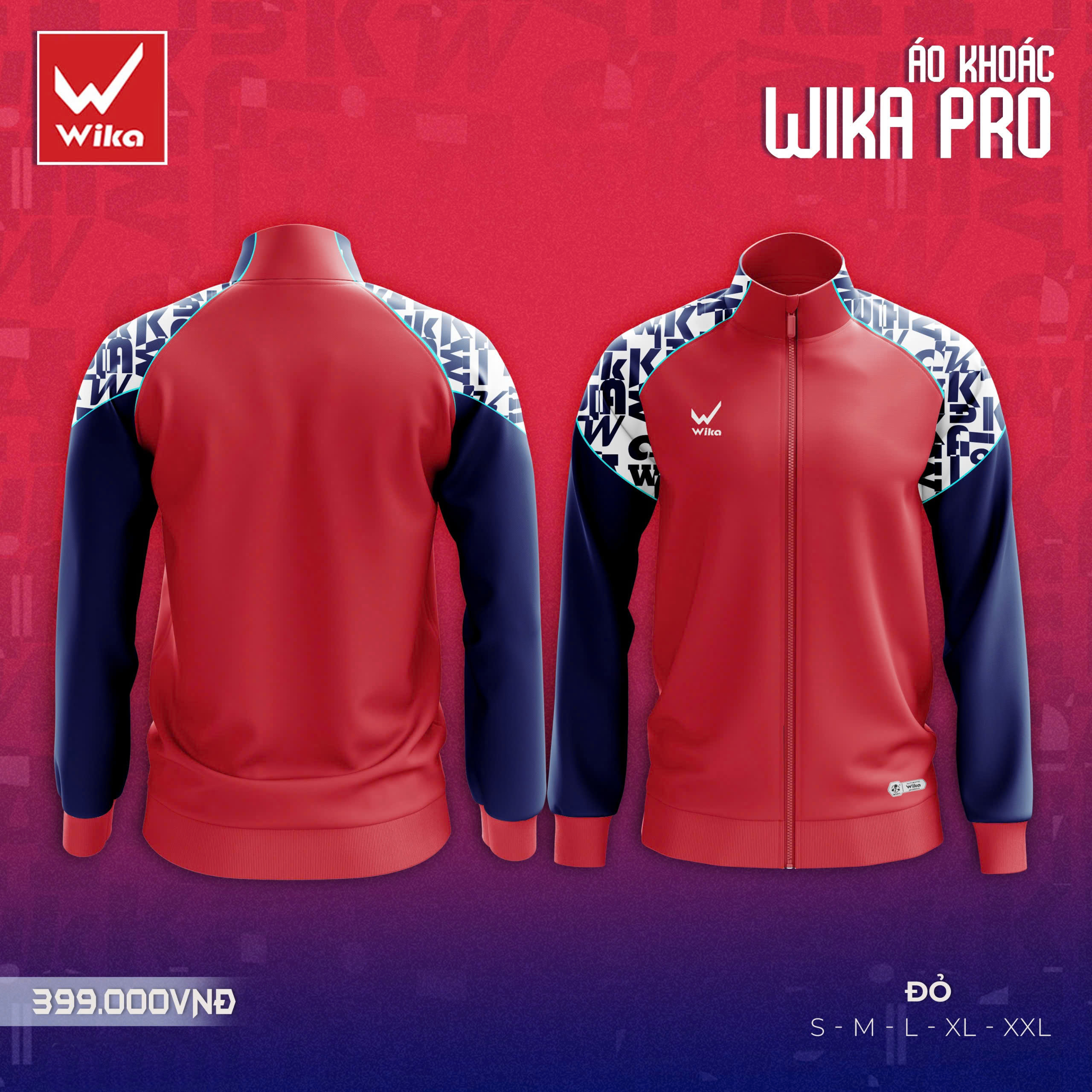 Áo Khoác Thể Thao Wika Pro