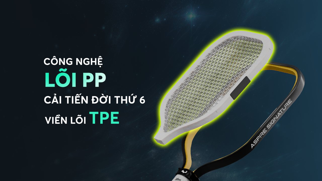 Lõi PP tổ ong đời 6, viền lõi TPE