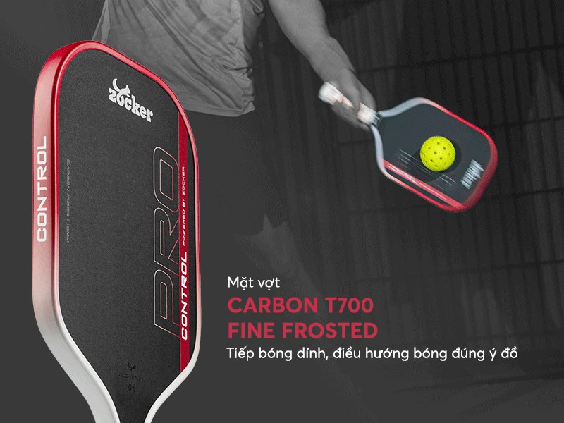 Mặt vợt Carbon T700 Fine Frosted