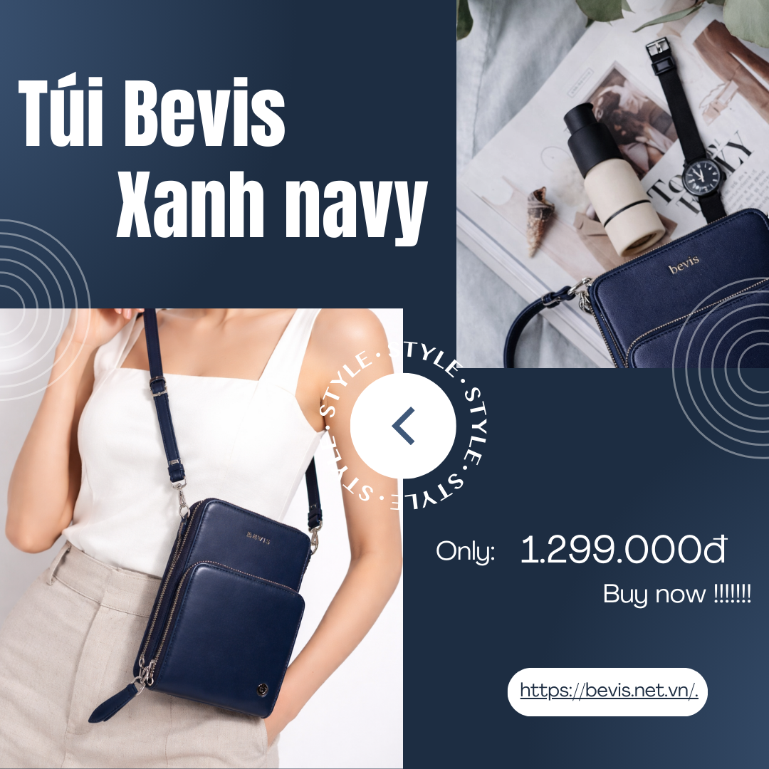 Túi Bevis Da Cao Cấp – Túi Đeo Chéo Thời Trang Unisex Thanh Lịch