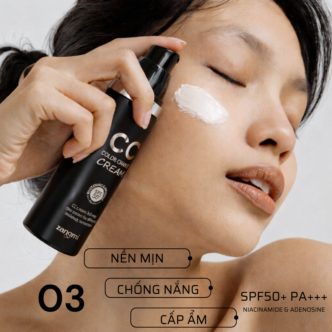 CC Cream Zangmi – Trang Điểm Nhanh Gọn, Lớp Nền Mịn Tự Nhiên
