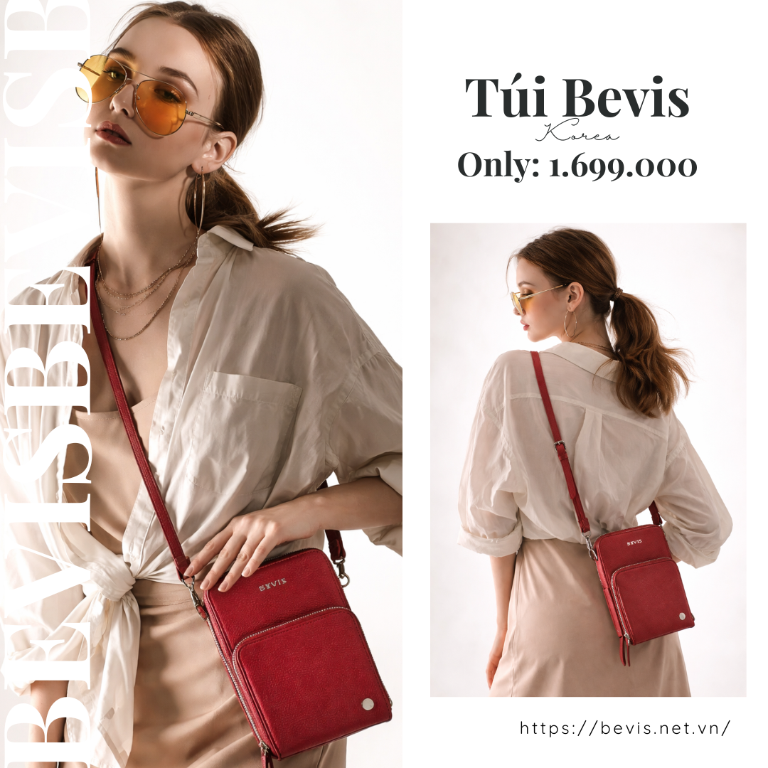 Túi Bevis Tối Giản Hiện Đại – Túi Đeo Chéo Thời Trang Thanh Lịch