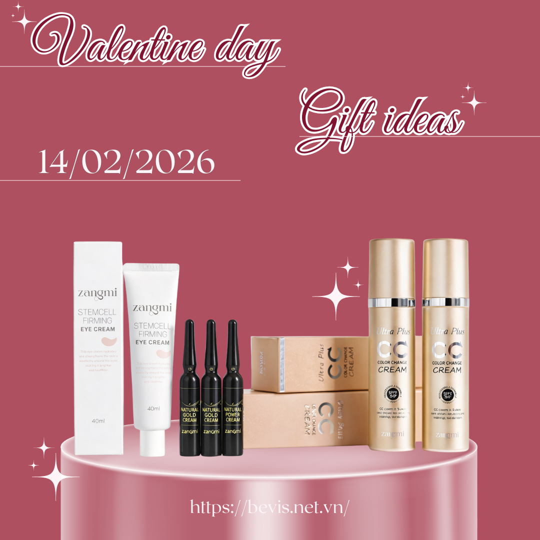 Combo Skincare Valentine Zangmi – Quà Tặng Tinh Tế Cho Người Yêu