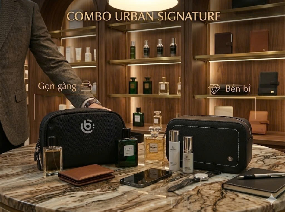 Combo Urban Signature – Giải pháp hoàn hảo cho quý ông hiện đại