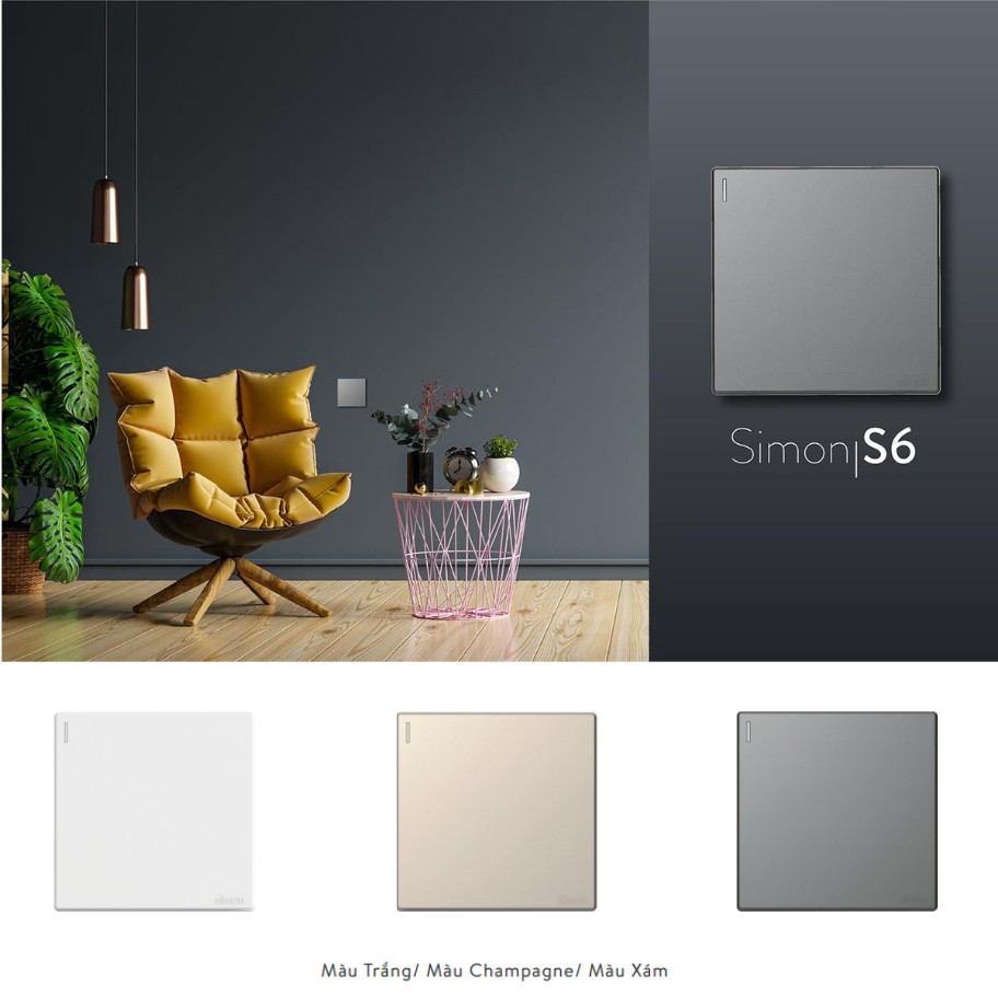 Thiết bị điện simon series S6