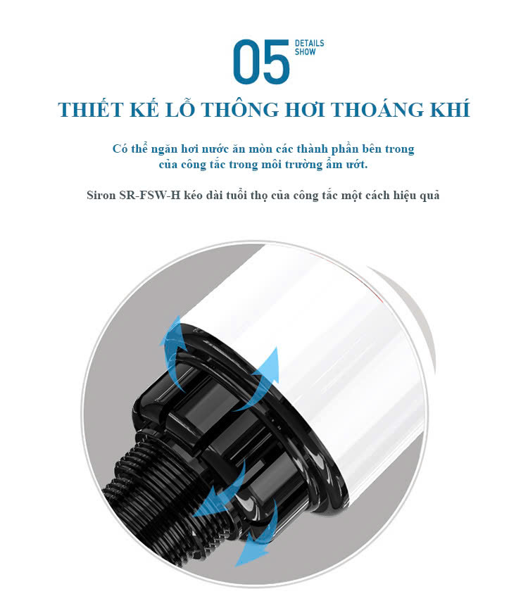 cân bằng áp suất bên trong và bên ngoài phao, đảm bảo phao hoạt động ổn định và chính xác trong thời gian dài.