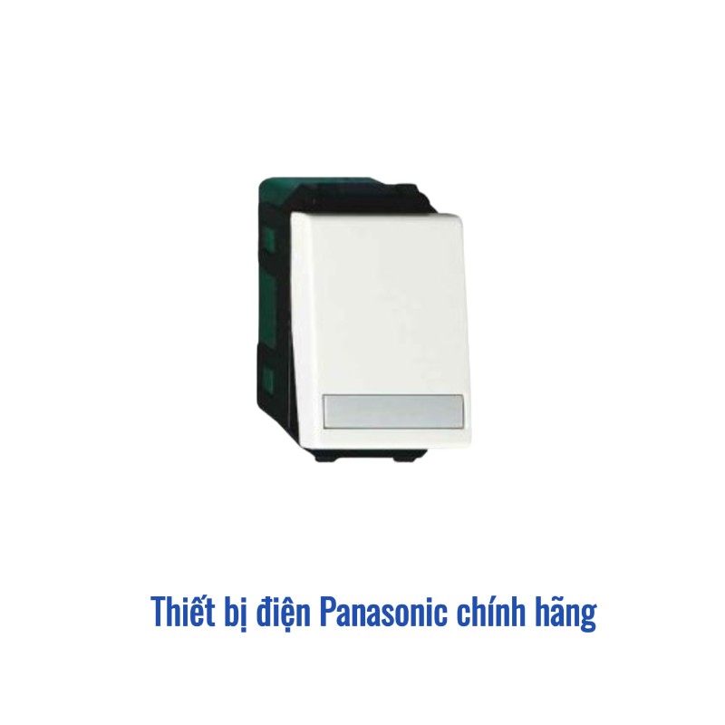 Hạt công tắc đảo chiều Panasonic WEV5532SW - 16A Trắng (Size S)