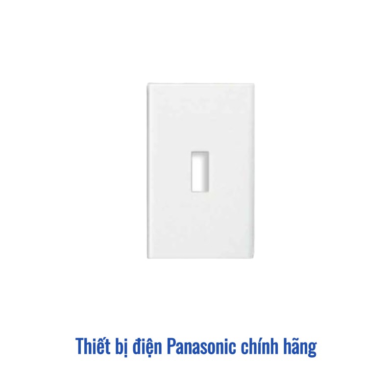 Mặt cho Cầu dao phụ HB Panasonic WEV7061MW - Trắng Ánh Kim Cao Cấp