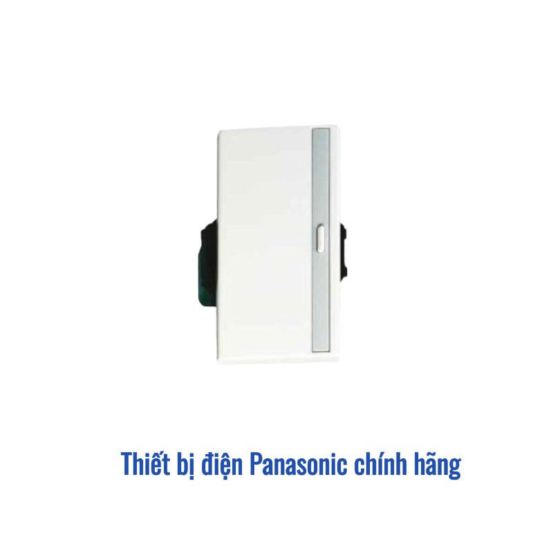 Hạt công tắc B 1 chiều Panasonic WEV5511-7SW - 16A Size L Bắt vít