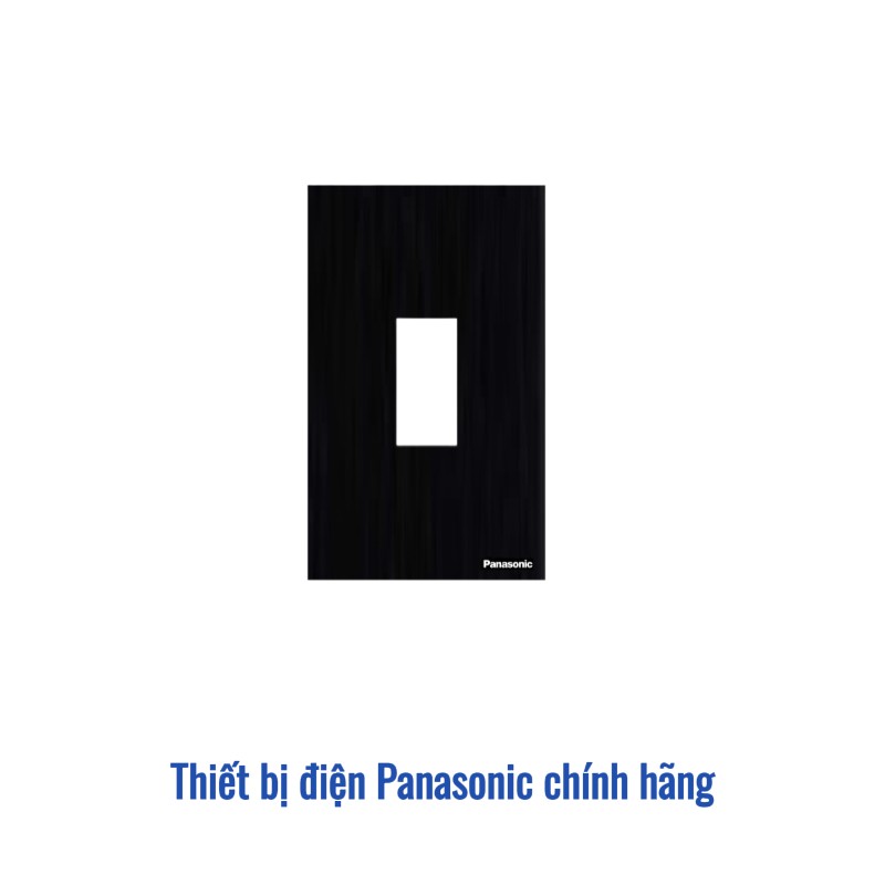 Mặt cho Cầu dao phụ HB Panasonic WEV7061MB - Đen Ánh Kim Cao Cấp