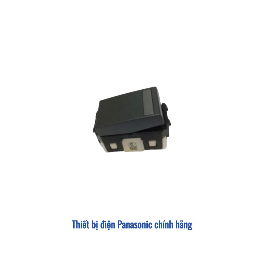 Hạt công tắc C đảo chiều Panasonic Refina WEG55327MB - Đen Ánh Kim