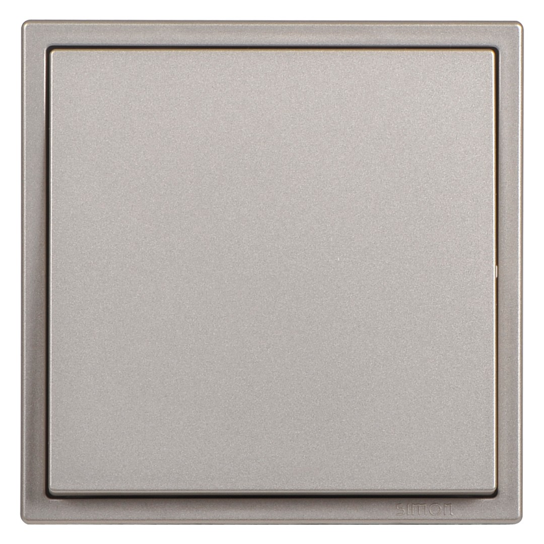 Bộ Module Công tắc đơn 1 chiều mặt vuông màu xâm panh Simon Series i7,  701011 - 46  ( khung và module hạt công tắc)