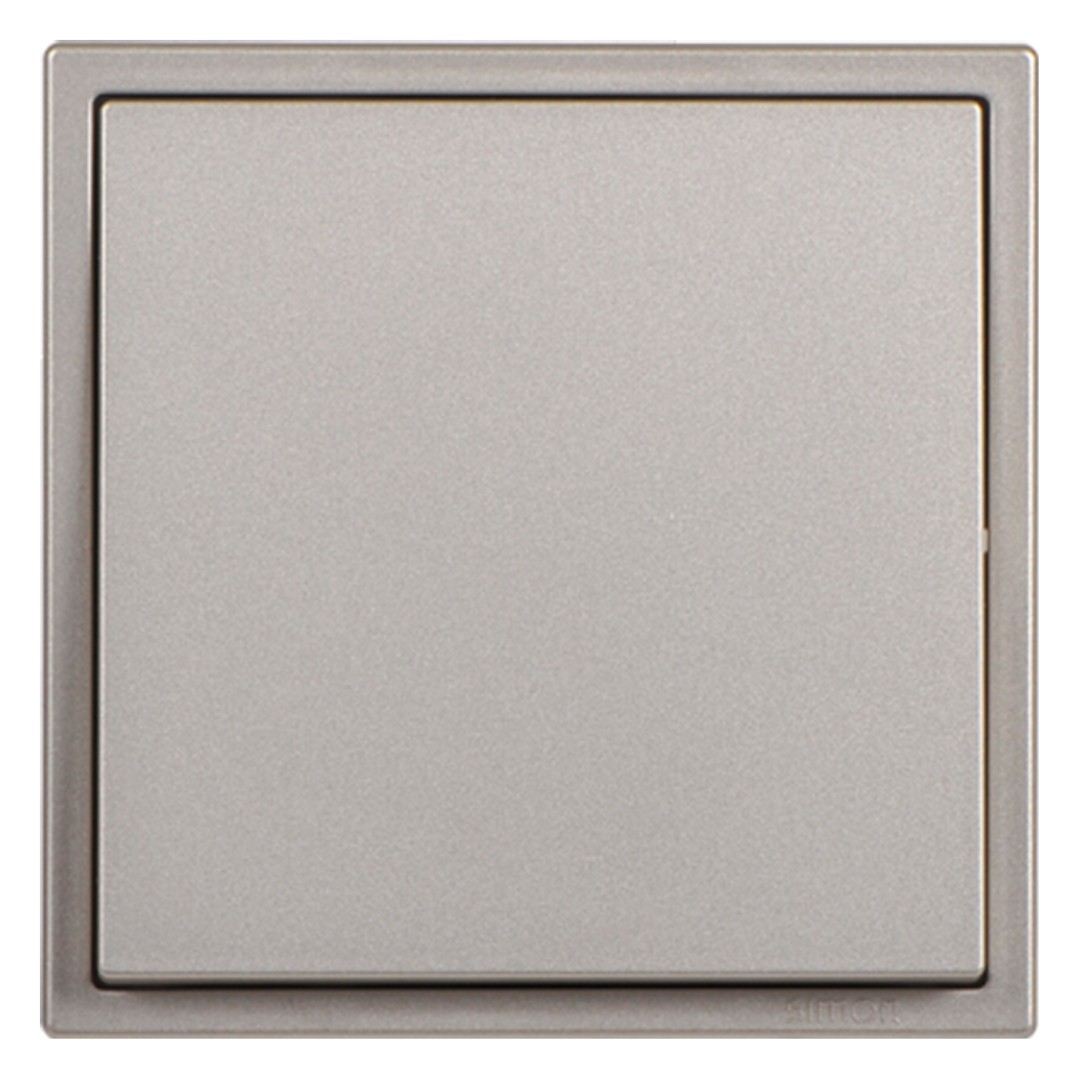Module Nút nhấn công tắc đơn mặt đế vuông màu Sâm Panh Simon i7 701011F-46 ( BAO GỒM MODULE CÔNG TẮC VÀ KHUNG)