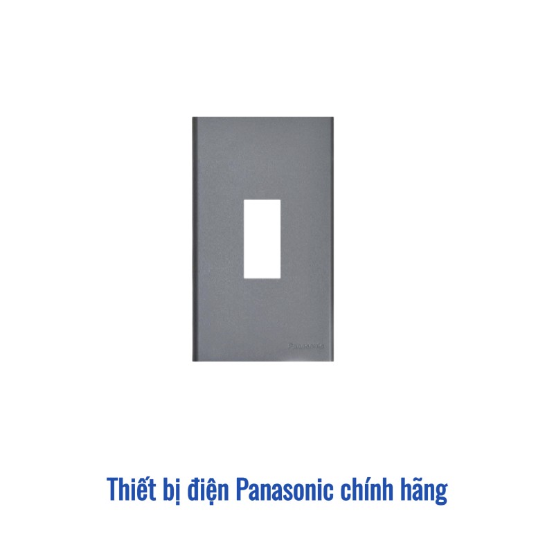 Mặt cho Cầu dao phụ HB Panasonic WEV7061MH - Xám Ánh Kim Cao Cấp