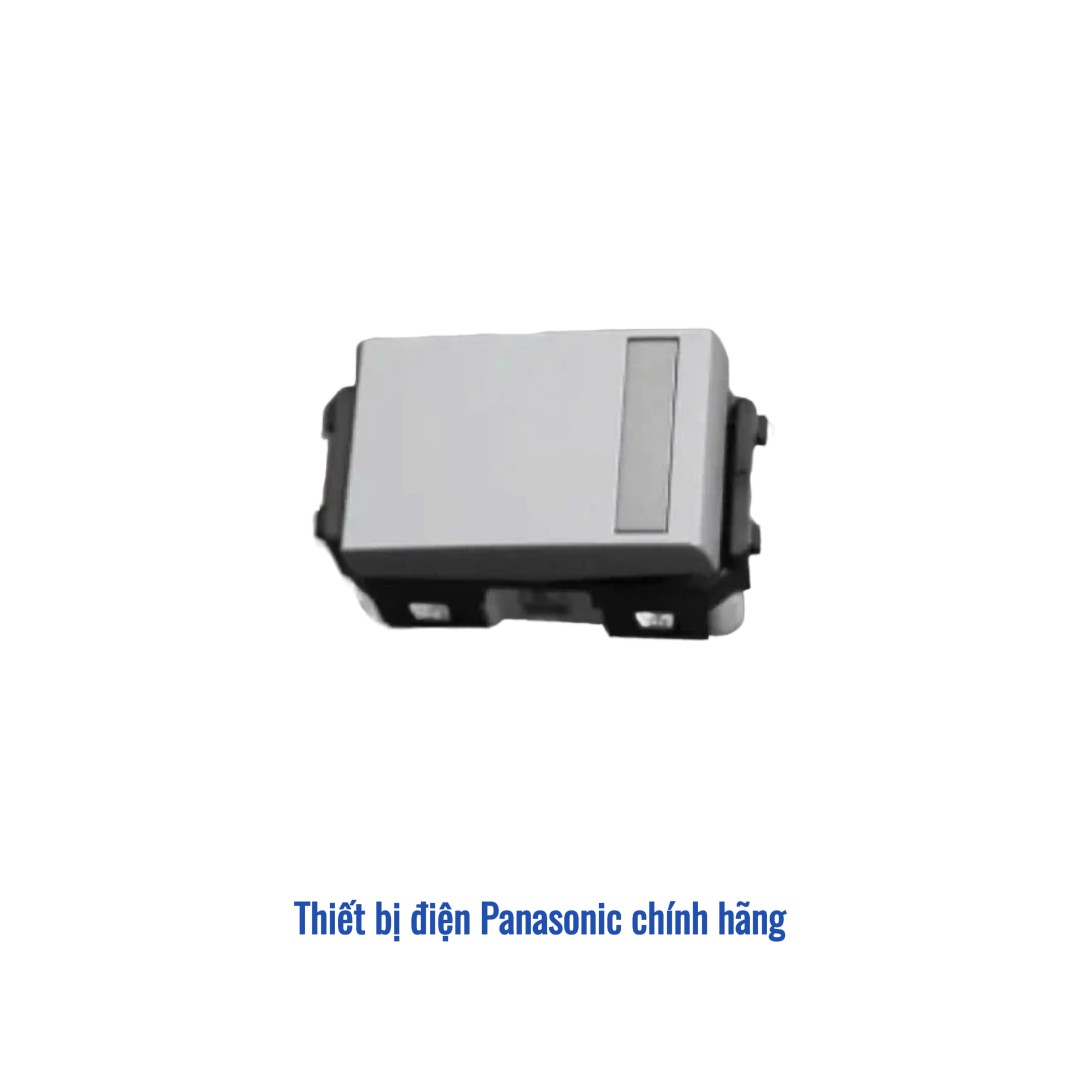 Hạt công tắc C đảo chiều Panasonic Refina WEG55327MW - Trắng Ánh Kim
