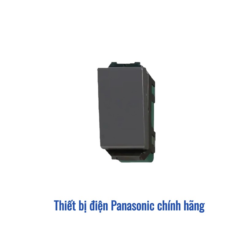 Công tắc 2 chiều Panasonic WEV5002-7H - Màu xám ánh kim (Bắt vít)