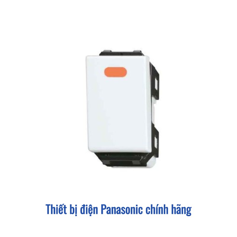 Công tắc 2 cực Panasonic WEV5033-7SW - Có đèn báo (20A)