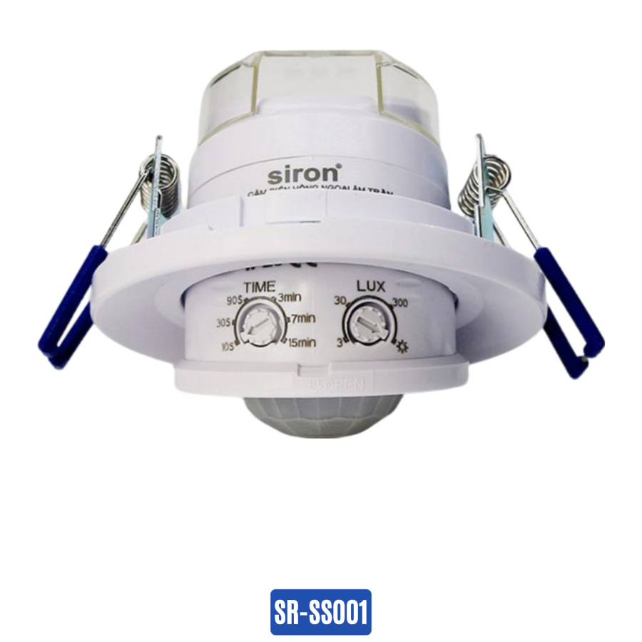 Công Tắc Cảm Ứng Chuyển Động Hồng Ngoại Âm Trần Siron SR-SS001