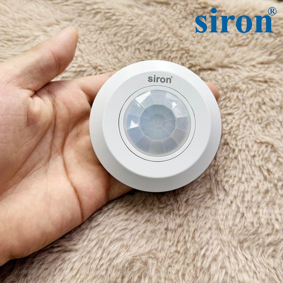 Công tắc cảm ứng chuyển động hồng ngoại nổi trần siêu nhỏ Siron Sr-SS106