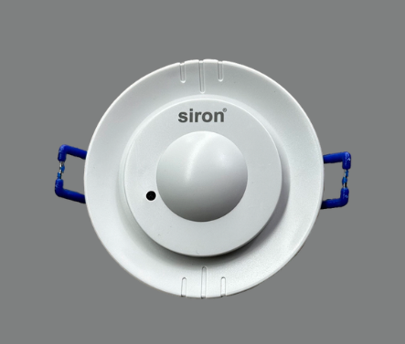 Công tắc cảm ứng chuyển động vi sóng siêu nhạy âm trần tròn Siron SR-MS001