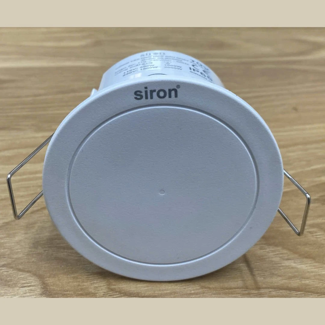 Công tắc cảm ứng hiện diện siêu nhạy lắp âm trần tròn Siron SR-MSB002