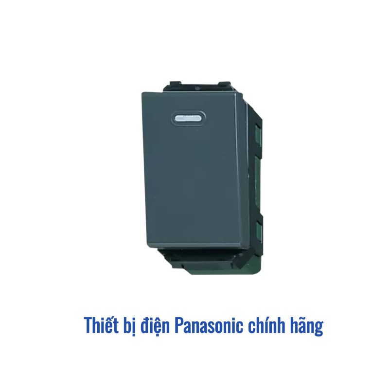 Công tắc Panasonic WEV5001-7H - Màu xám ánh kim (Bắt vít)