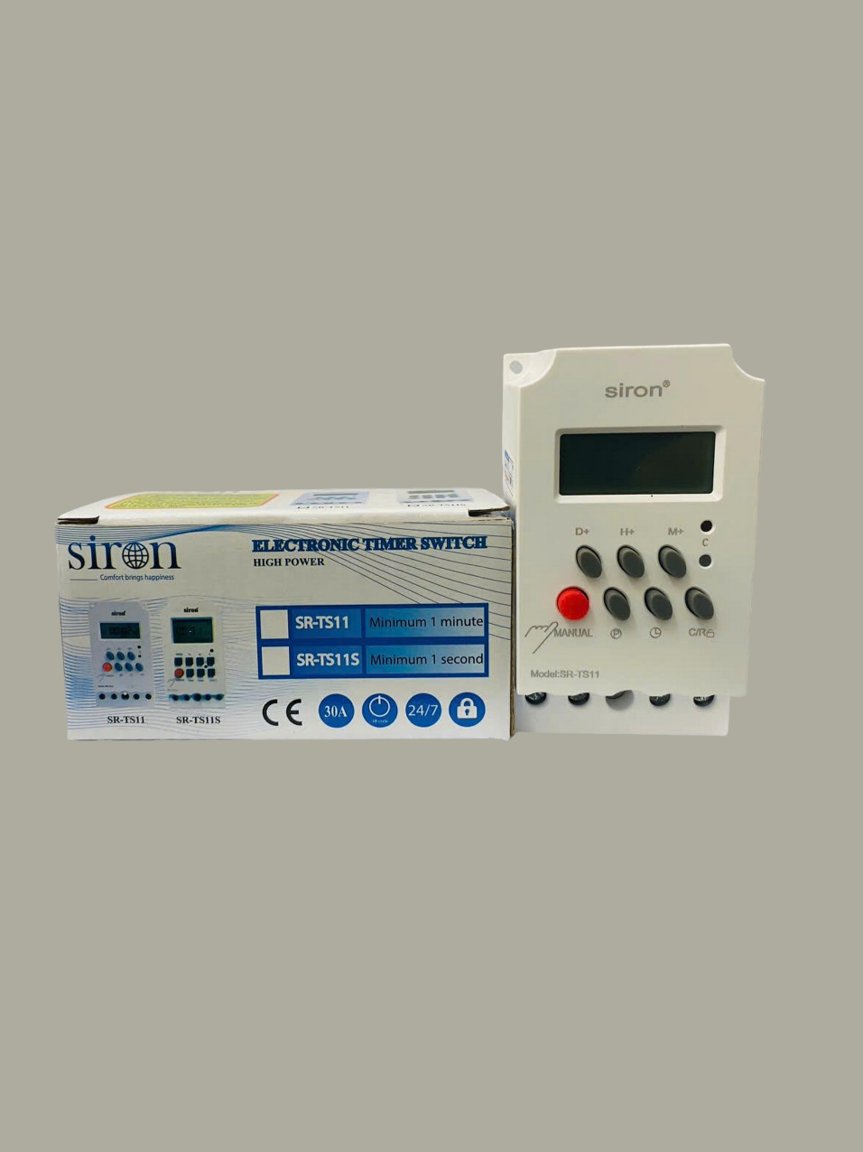 Công Tắc Hẹn Giờ Kỹ Thuật Số Siron SR-TS11: Giải Pháp Tiết Kiệm Điện, Tự Động Hóa Tối Ưu