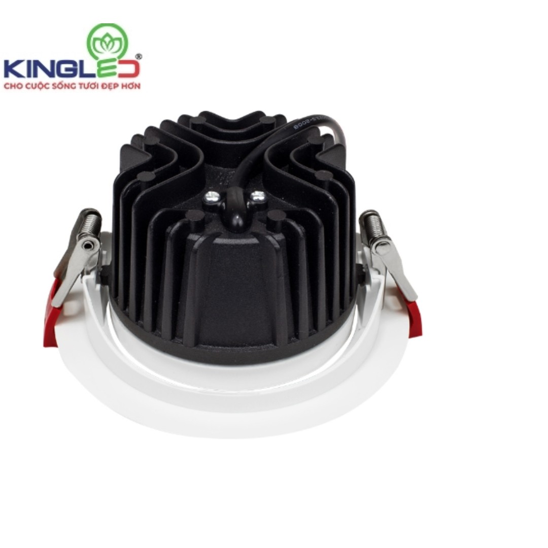 Đèn LED Âm Trần Kingled  Chiếu Rọi Opal 30W Spotlight Lỗ Khoét Phi 130 mm  DLR-30SS-T150-T