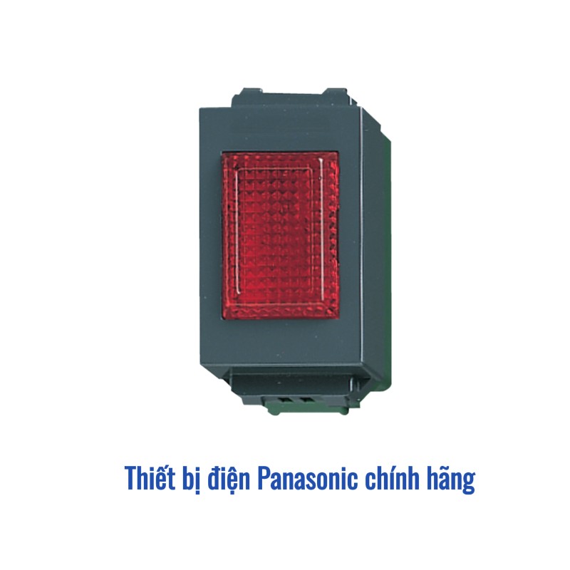 Đèn báo nguồn màu đỏ Panasonic WEG3032RH | 220V (Xám ánh kim)