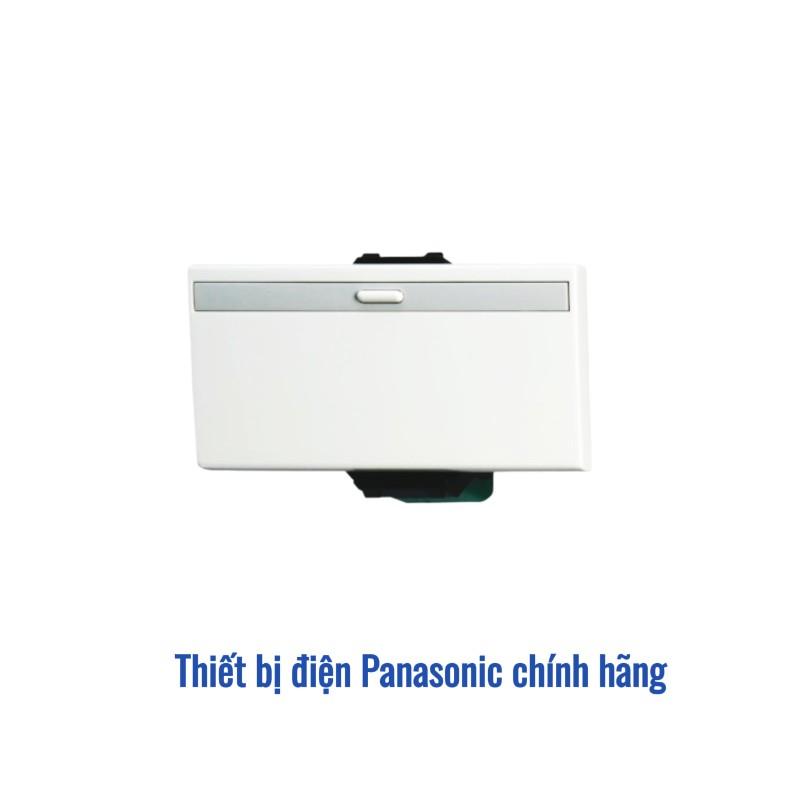 Hạt công tắc B 1 chiều Panasonic WEV5511SW - 16A Cắm nhanh Size L