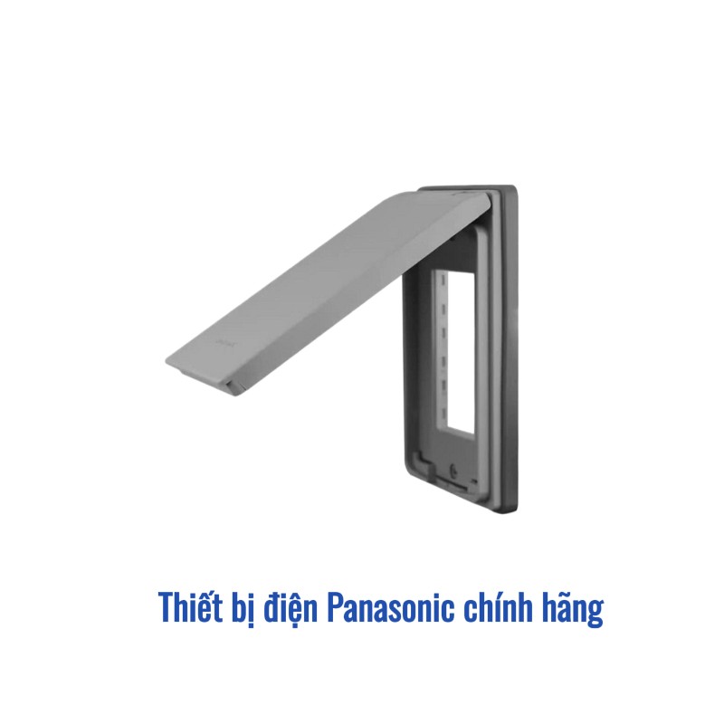 Mặt 3 thiết bị có nắp che mưa Panasonic WEG7903HK-VN - Màu Xám