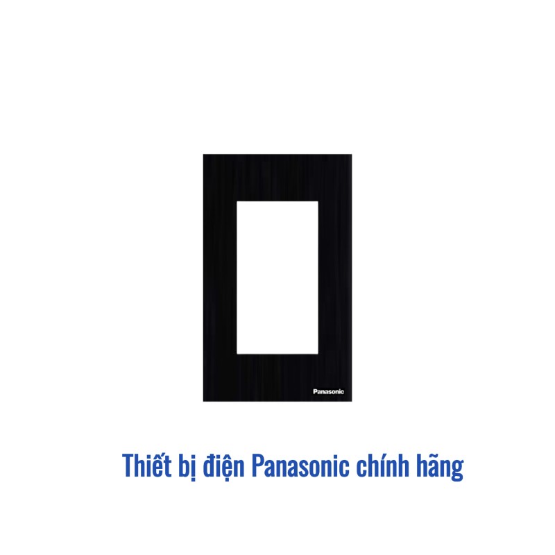 Mặt 3 thiết bị Panasonic WEV68030MB - Màu Đen Ánh Kim (Refina)