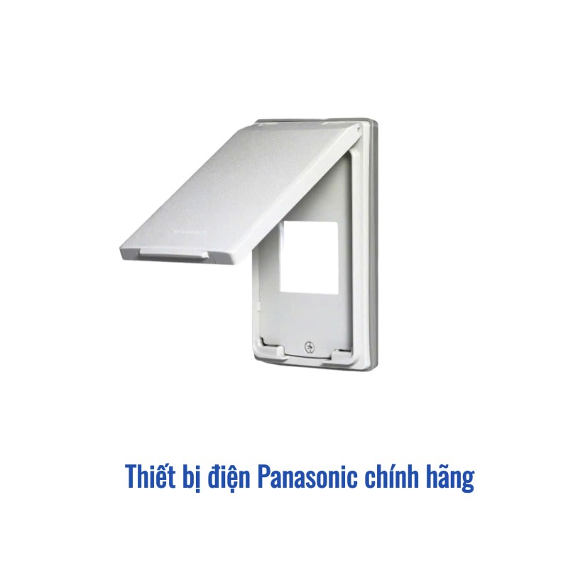 Mặt có nắp che chống thấm Panasonic WEG79029SWK-VN - Màu Trắng