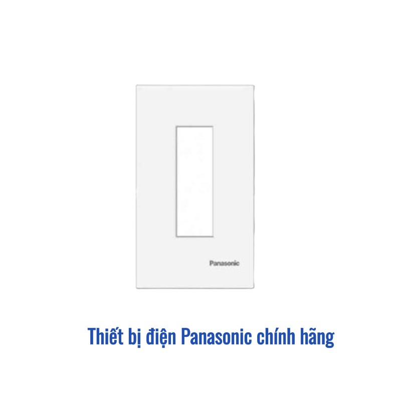 Mặt dùng cho CB 1 tép Panasonic WEV7001SW - Dòng Wide Series